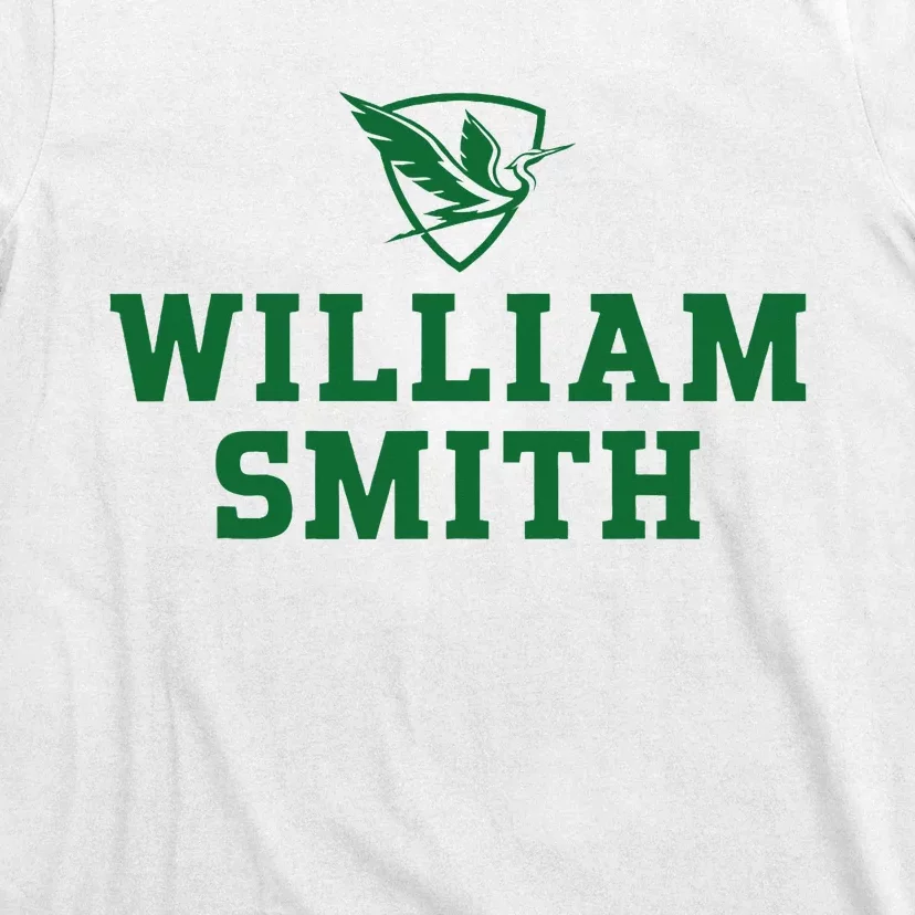 William Smith College Herons Shield Logo Hwsc T-Shirt