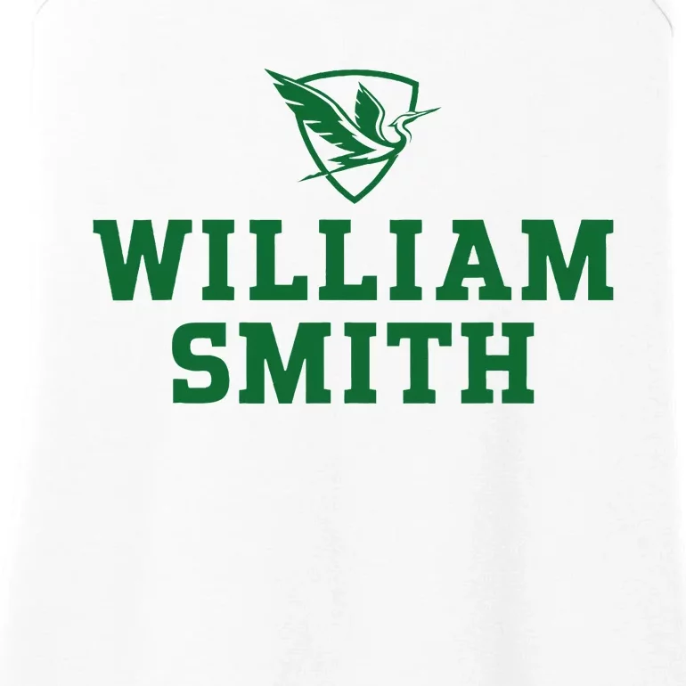 William Smith College Herons Shield Logo Hwsc Ladies Essential Tank