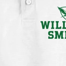 William Smith College Herons Shield Logo Hwsc Dry Zone Grid Performance Polo