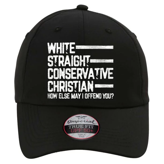 White Straight Conservative Christian Patriotic Christianity The Original Performance Cap