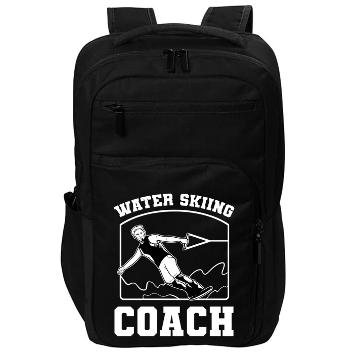 Water Skiing Coach Water Ski Gift Impact Tech Backpack