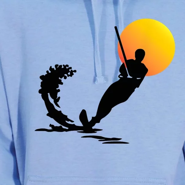 Water Skiing | Cool Surface Water Sport Lovers Gift Unisex Surf Hoodie