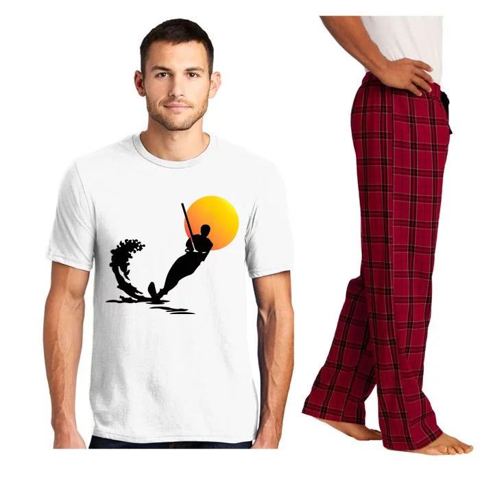 Water Skiing | Cool Surface Water Sport Lovers Gift Pajama Set