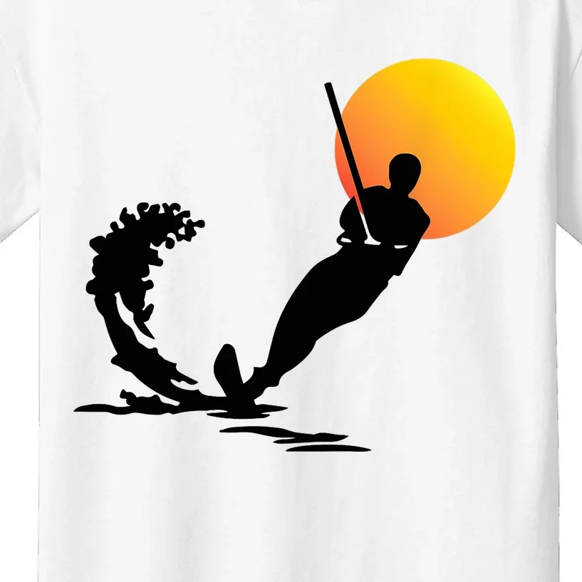 Water Skiing | Cool Surface Water Sport Lovers Gift Kids T-Shirt