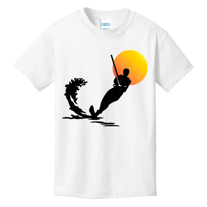 Water Skiing | Cool Surface Water Sport Lovers Gift Kids T-Shirt