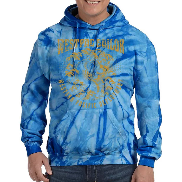 Westpac Sailor Dragon For Western Pacific Deployment Tie Dye Hoodie