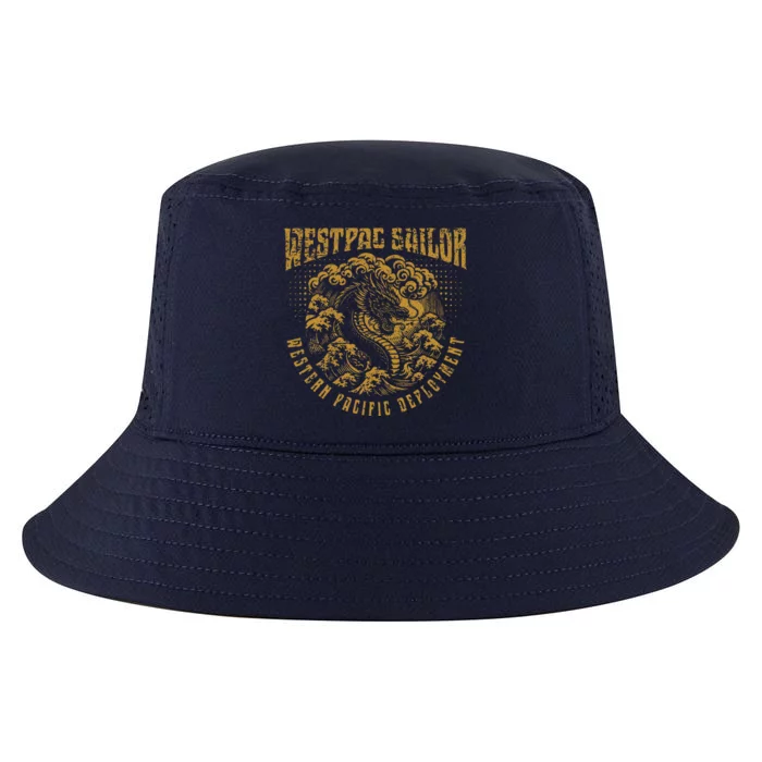 Westpac Sailor Dragon For Western Pacific Deployment Cool Comfort Performance Bucket Hat