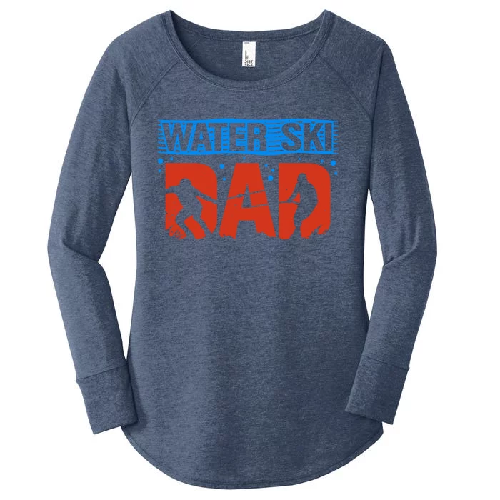 Water Ski Dad Watersport Skiing Rider Skiers Gift Women's Perfect Tri Tunic Long Sleeve Shirt