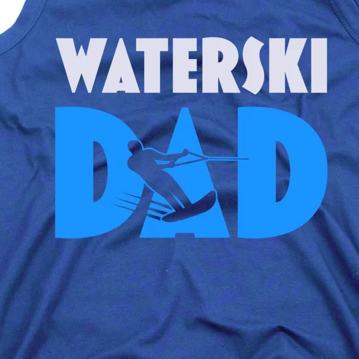 Water Skiing Dad Waterskiing Water Skiing Fathers Day Great Gift Tank Top