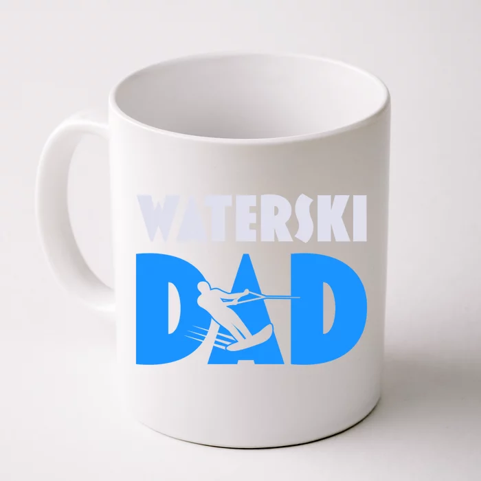 Water Skiing Dad Waterskiing Water Skiing Fathers Day Great Gift Front & Back Coffee Mug