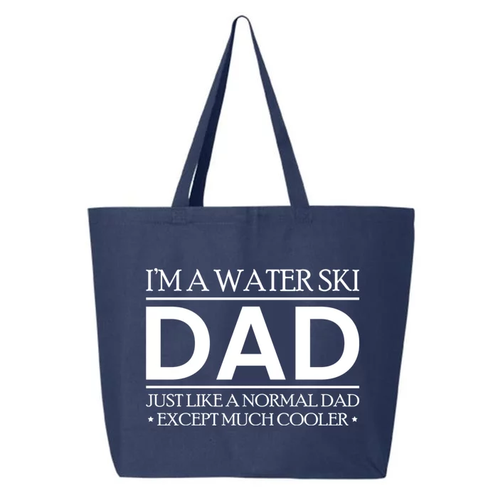 Water Ski Dad Skiing Waterski Waterskiing Waves Boat Holiday Gift 25L Jumbo Tote