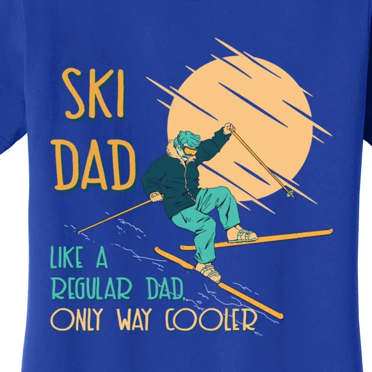 Winter Sports Dad Snowboarder Funny Husband Gift Women's T-Shirt