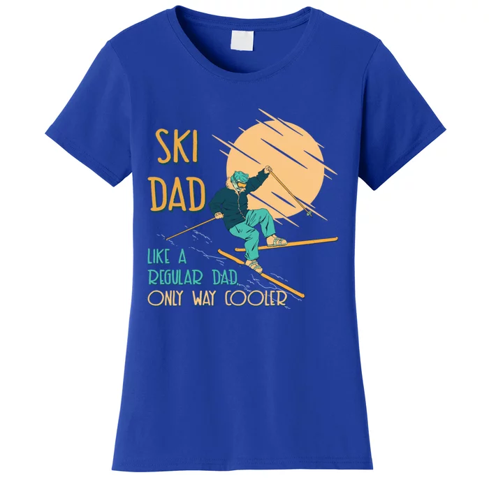 Winter Sports Dad Snowboarder Funny Husband Gift Women's T-Shirt