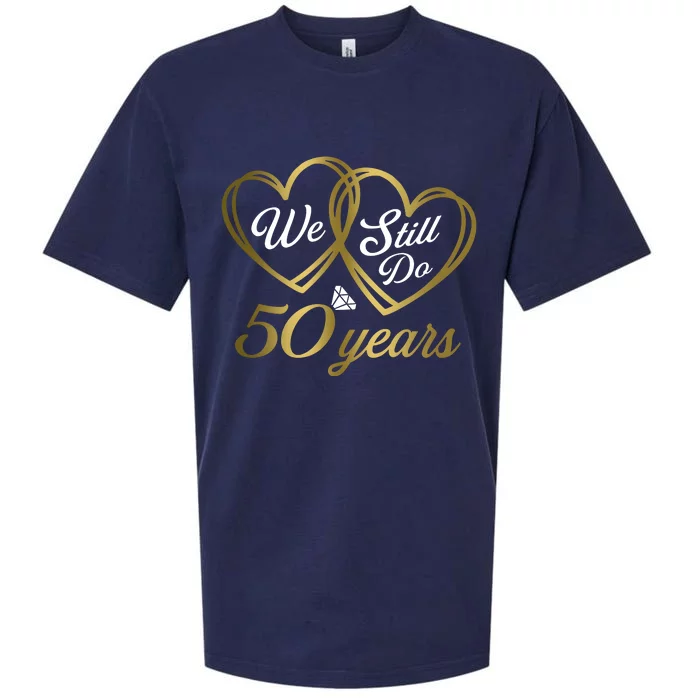 We Still Do 50 Years 50th Wedding Anniversary Sueded Cloud Jersey T-Shirt