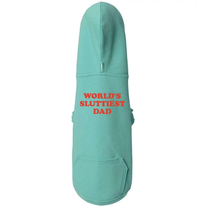 Worlds Sluttiest Dad Joke Doggie 3-End Fleece Hoodie