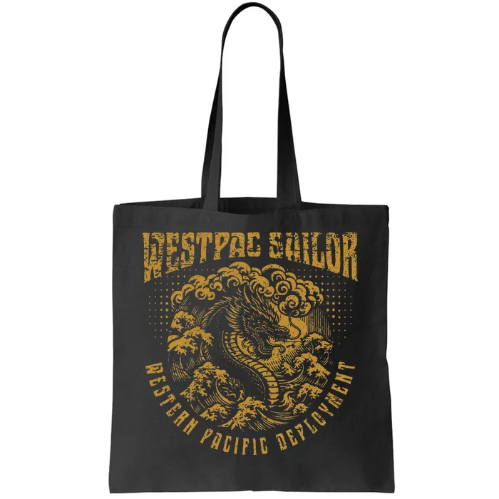 Westpac Sailor Dragon For Western Pacific Deployment Tote Bag