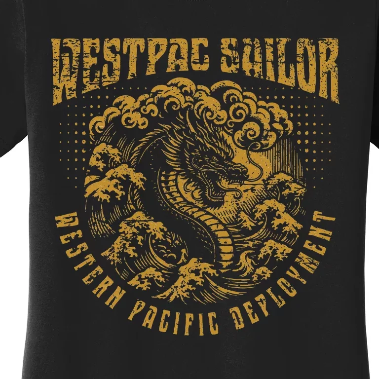 Westpac Sailor Dragon For Western Pacific Deployment Women's T-Shirt