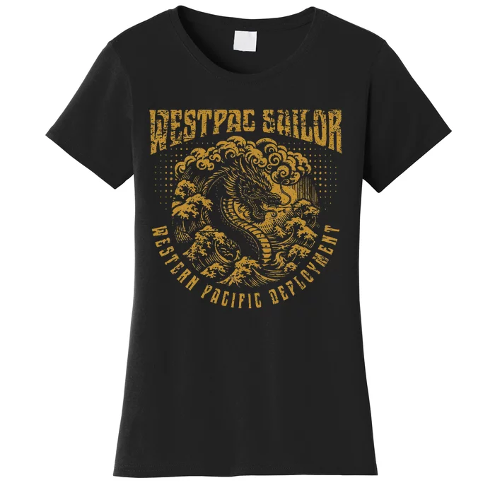 Westpac Sailor Dragon For Western Pacific Deployment Women's T-Shirt