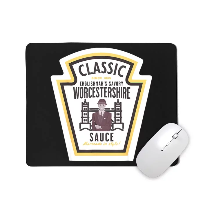 Worcestershire Sauce Diy Halloween Costume Condiment Mousepad