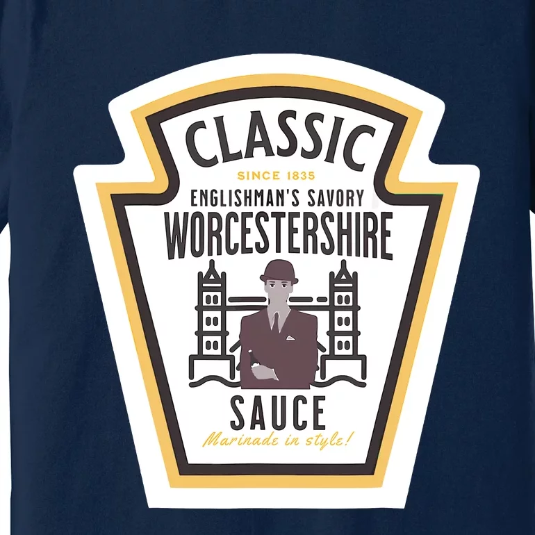 Worcestershire Sauce Diy Halloween Costume Condiment Premium T-Shirt