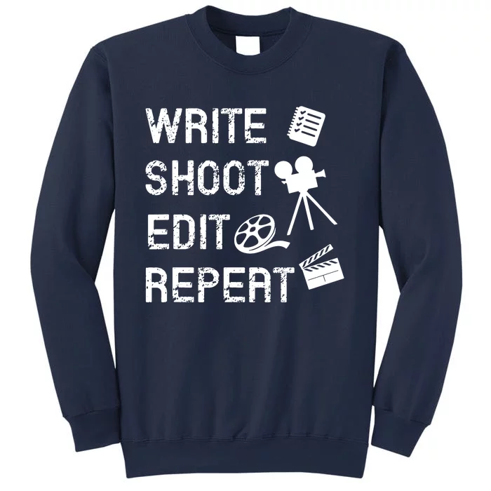 Write Shoot Edit Repeat Sweatshirt