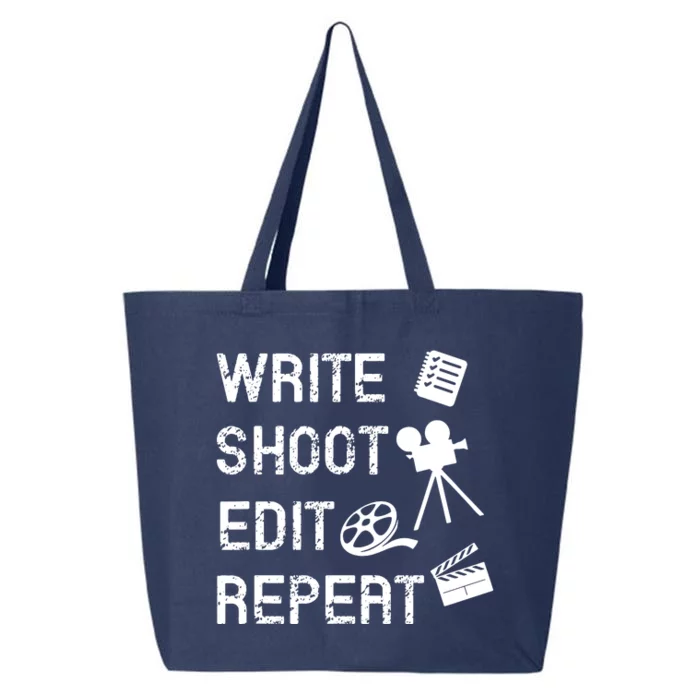 Write Shoot Edit Repeat 25L Jumbo Tote