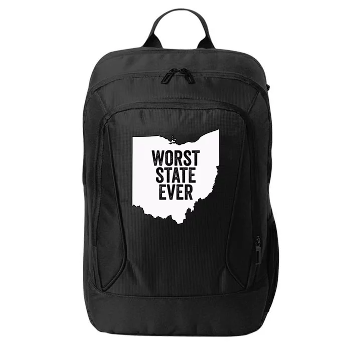 Worst State Ever, Ohio Sucks Gift City Backpack