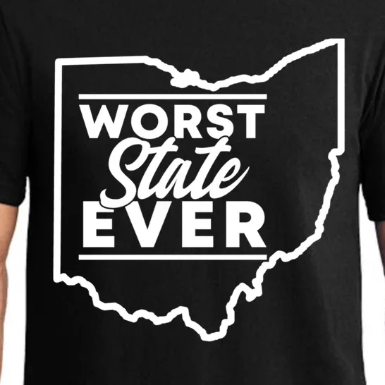 Worst State Ever Ohio Funny Gift Pajama Set