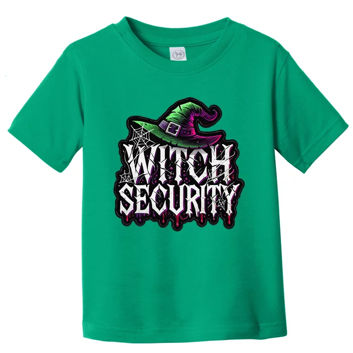 Witch Security Easy Husband Of Witches Costume Fun Boyfriend Toddler T-Shirt