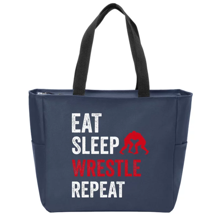 Wrestling Sport For Wrestling Zip Tote Bag