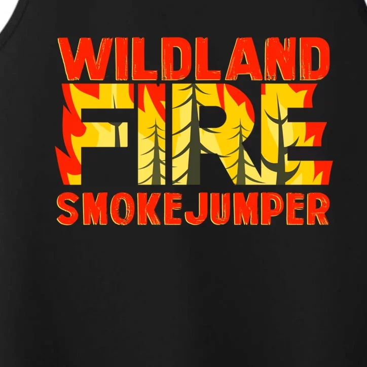 Wildland Smokejumper Fire Rescue Departt Firefighters Meaningful Gift Performance Tank