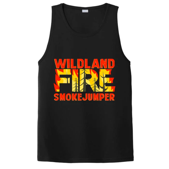 Wildland Smokejumper Fire Rescue Departt Firefighters Meaningful Gift Performance Tank