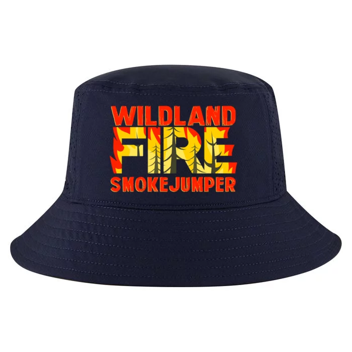 Wildland Smokejumper Fire Rescue Departt Firefighters Meaningful Gift Cool Comfort Performance Bucket Hat