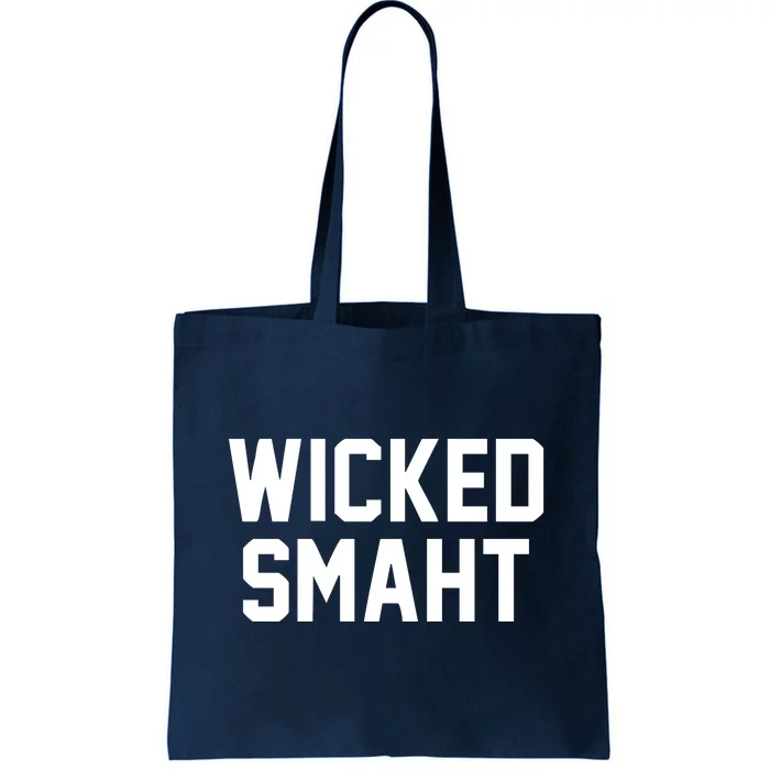 Wicked Smaht Funny Tote Bag