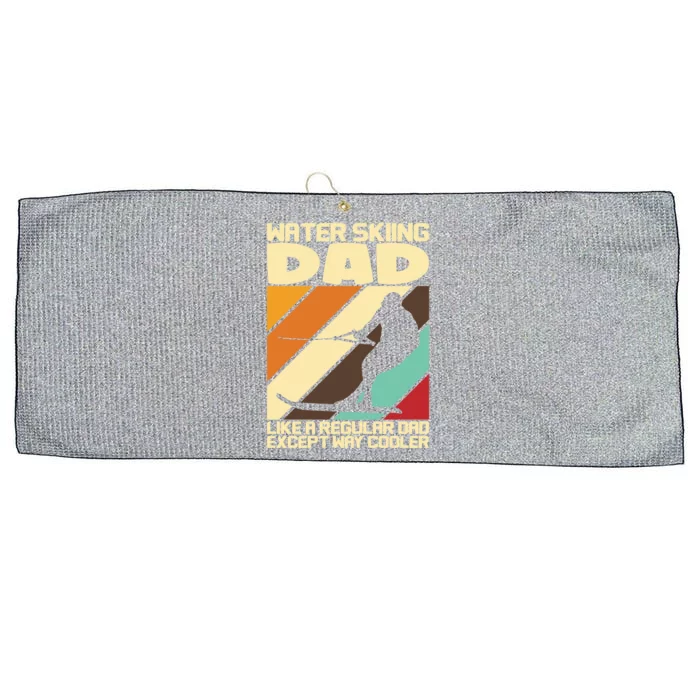 Water Ski Fans Water Skiing Dad Gift Large Microfiber Waffle Golf Towel