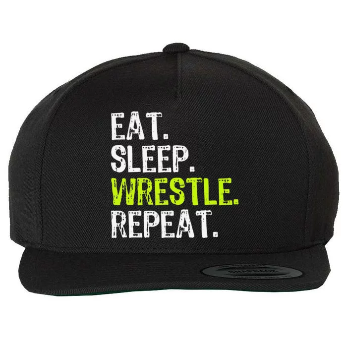 Wrestling Shirts  Funny Free Hugs Wrestling  Coach Wool Snapback Cap