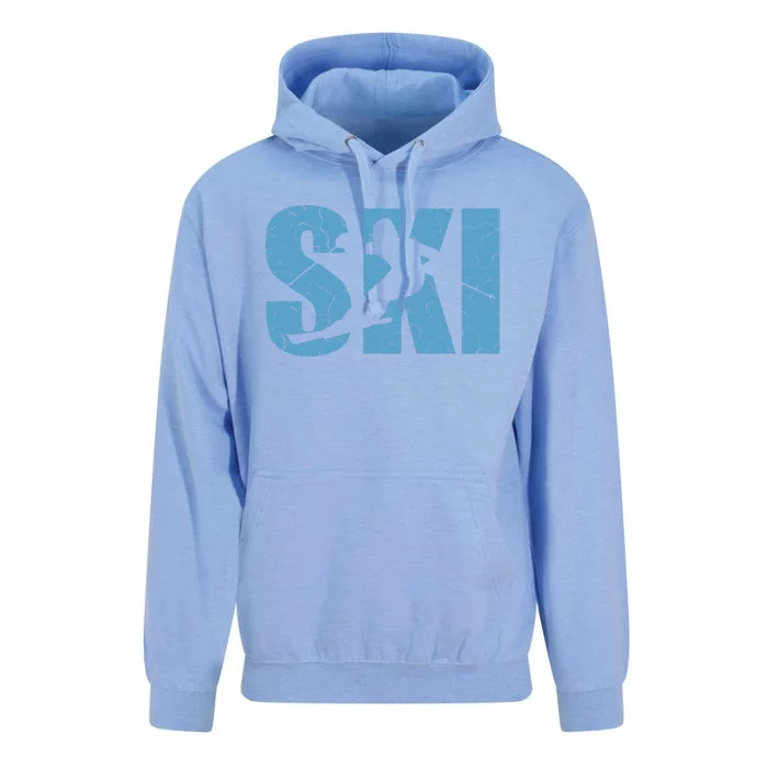 Winter Sport Family Skiers Skiing Downhill Alpine Skiing Unisex Surf Hoodie