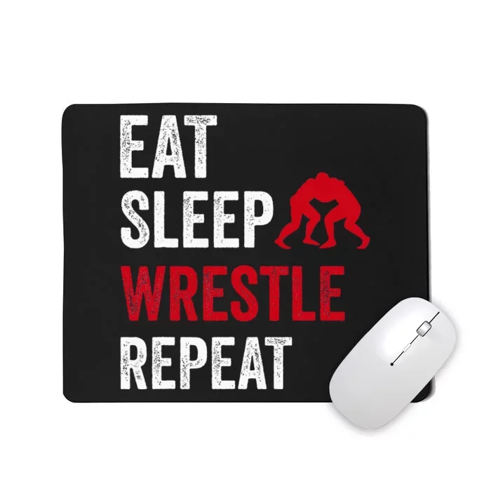 Wrestling Sport For Wrestling Lover Mousepad