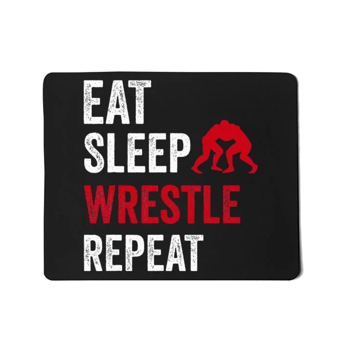 Wrestling Sport For Wrestling Lover Mousepad