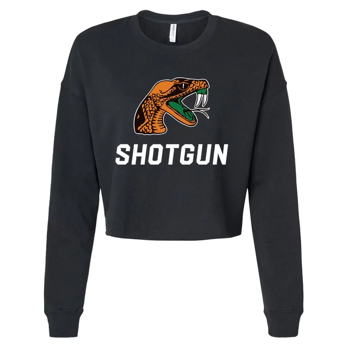 Willie Simmons Famu Shotgun Cropped Pullover Crew