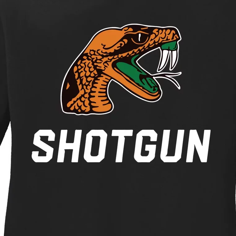 Willie Simmons Famu Shotgun Ladies Long Sleeve Shirt