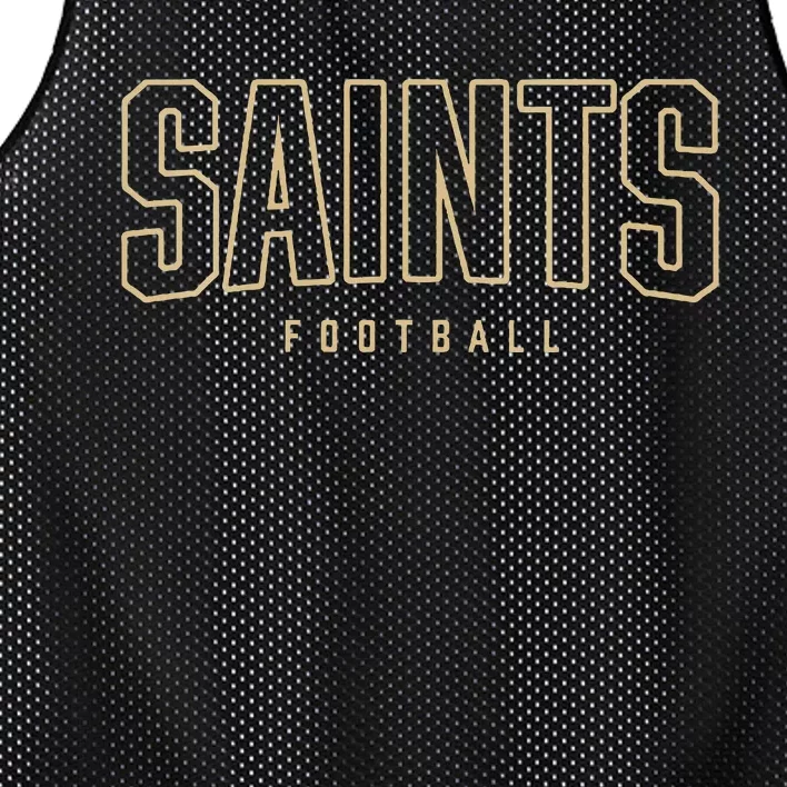 Women Saints Footballl Mesh Reversible Basketball Jersey Tank