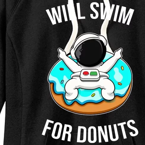 Will Swim For Donuts Women's Fleece Hoodie