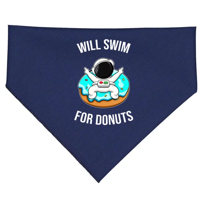 Will Swim For Donuts USA-Made Doggie Bandana