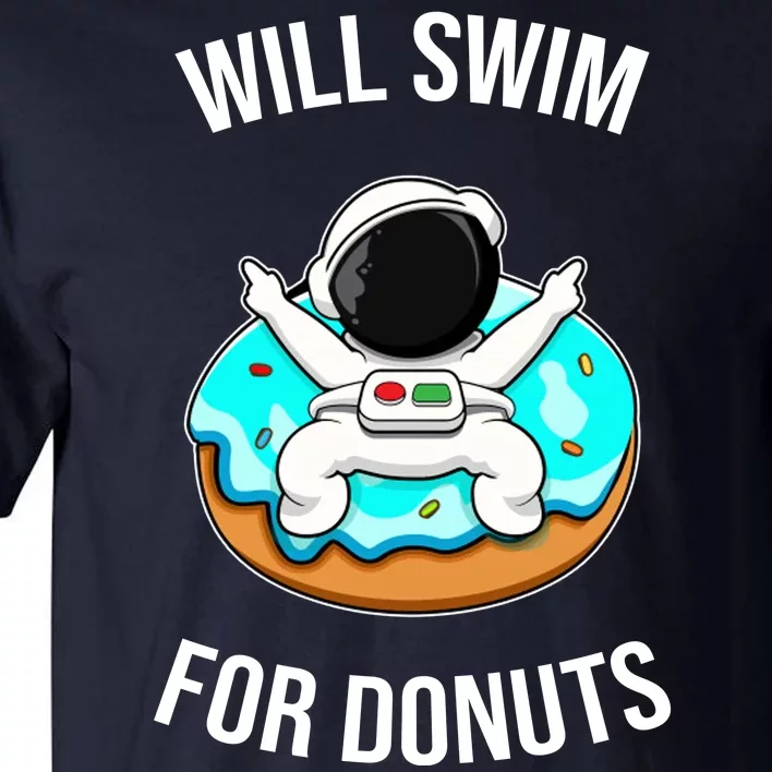 Will Swim For Donuts Tall T-Shirt