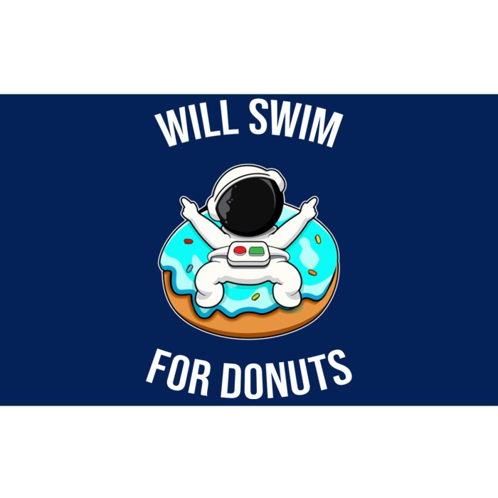 Will Swim For Donuts Bumper Sticker