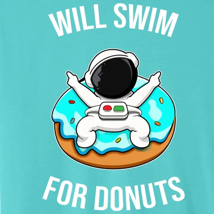 Will Swim For Donuts ChromaSoft Performance T-Shirt