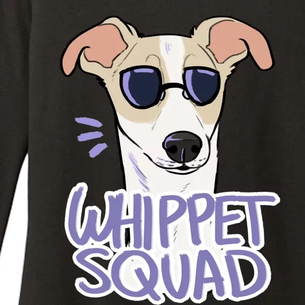 Whippet Squad (Fawn) Womens CVC Long Sleeve Shirt