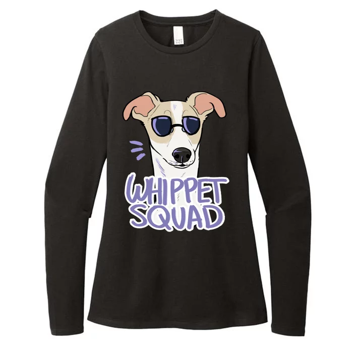 Whippet Squad (Fawn) Womens CVC Long Sleeve Shirt