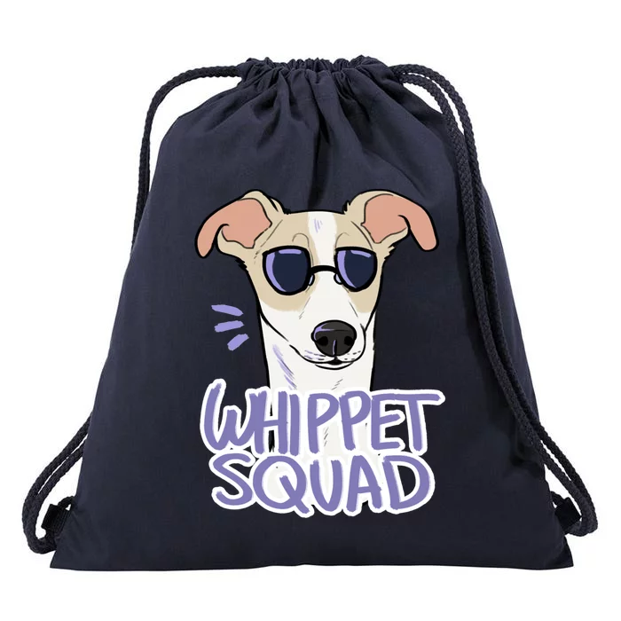 Whippet Squad (Fawn) Drawstring Bag